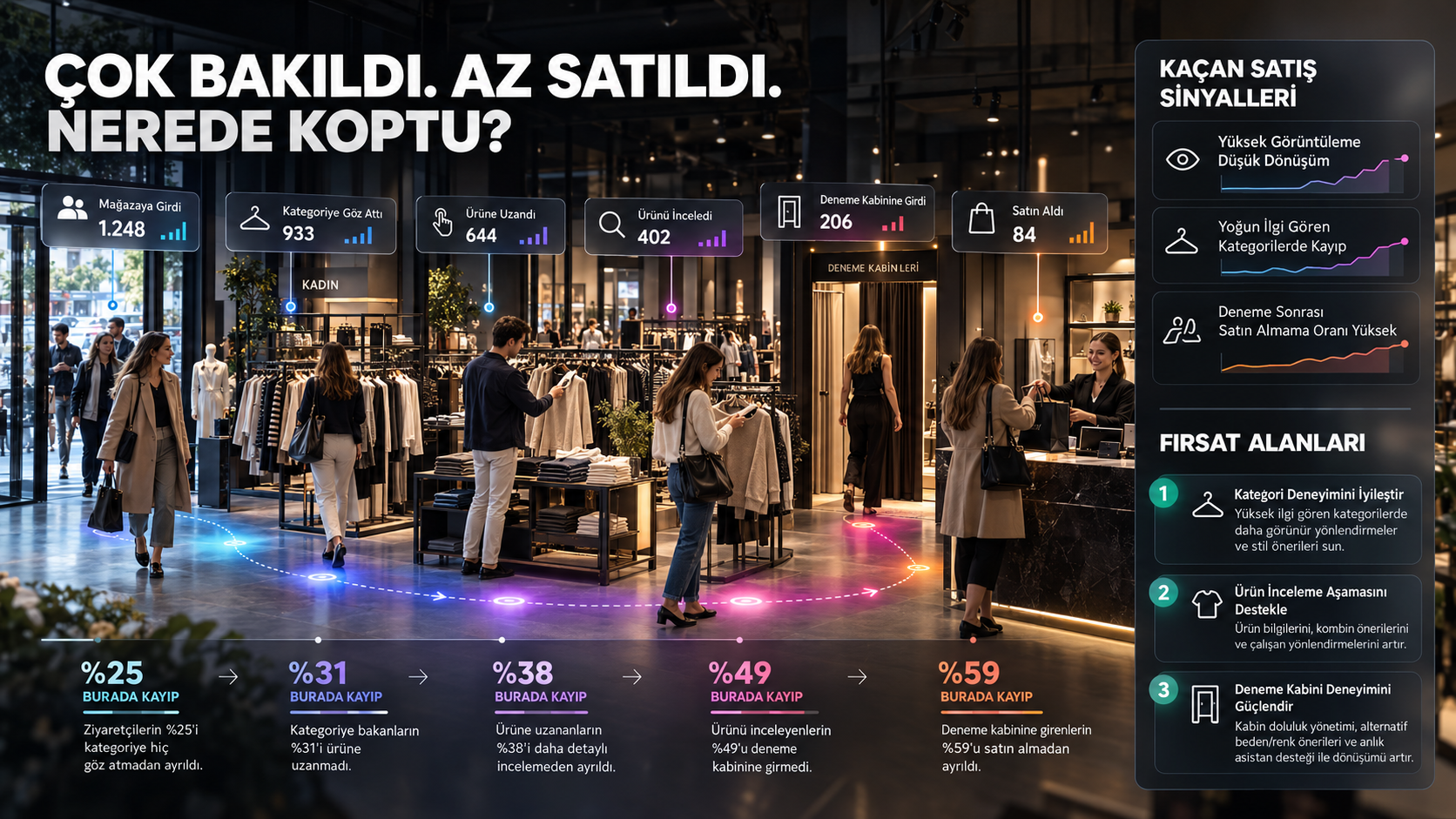 Müşteri yolculuğu ve kayıp satış hunisi